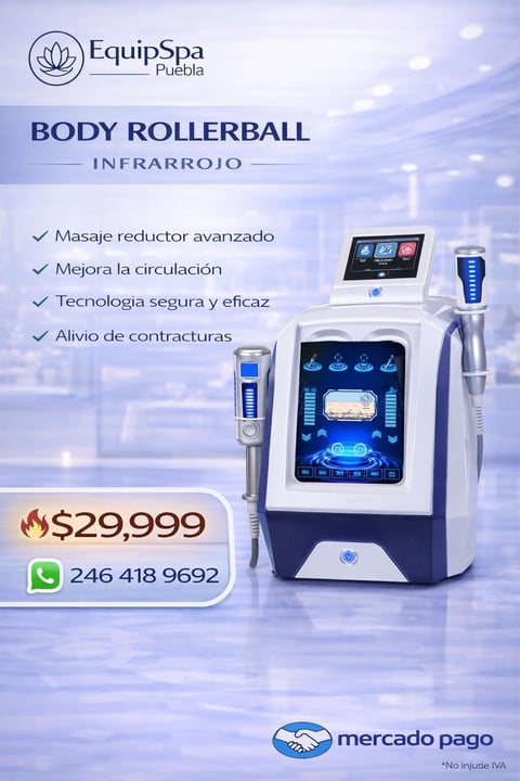 EquipSpa infrared body rollerball machine