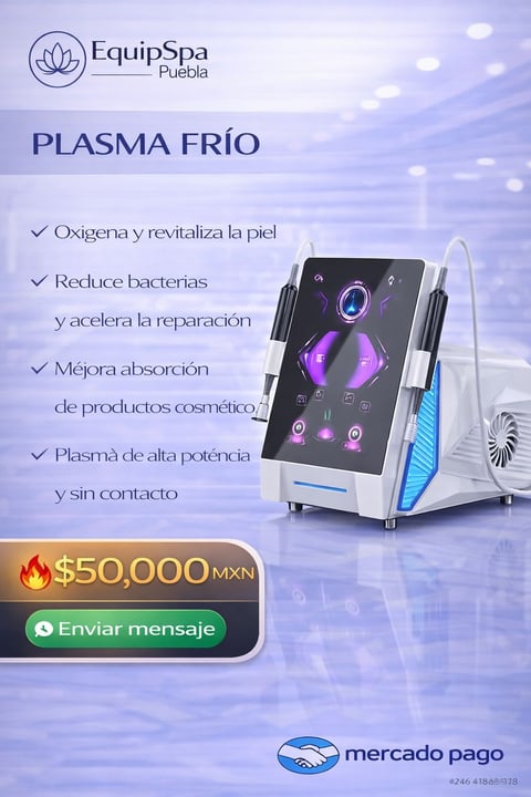 EquipSpa Plasma Frio facial treatment device